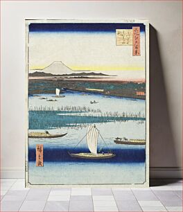 Πίνακας, Dividing Pool at Mitsumata by Utagawa Hiroshige