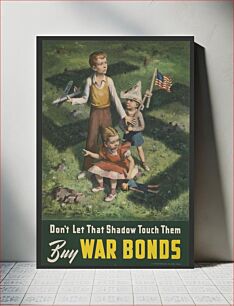 Πίνακας, Don't let that shadow touch them, buy war bonds