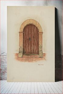 Πίνακας, Doorway and Doors (1938) by R.J. De Freitas