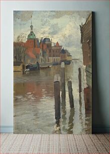 Πίνακας, Dortrecht (1886) by Frits Thaulow