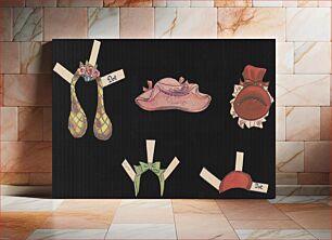 Πίνακας, Dot paper doll accessories