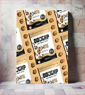 Πίνακας, DOUGHP Cookie Dough Packaging Συσκευασία ζύμης για μπισκότα DOUGHP