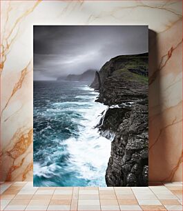 Πίνακας, Dramatic Coastal Cliffs Δραματικοί παράκτιοι βράχοι
