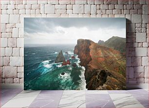 Πίνακας, Dramatic Coastal Landscape Δραματικό Παράκτιο Τοπίο