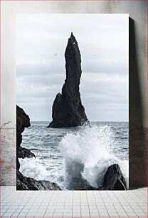 Πίνακας, Dramatic Ocean Rock Formation Δραματικός Σχηματισμός Ωκεανού Βράχου