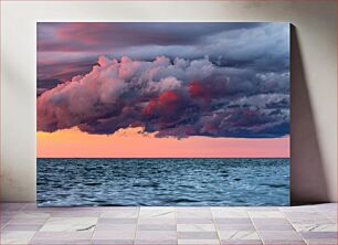 Πίνακας, Dramatic Ocean Sunset Δραματικό ηλιοβασίλεμα του Ωκεανού