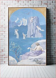 Πίνακας, Dramatic Poetry (Aeschylus) by Pierre Puvis de Chavannes
