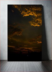 Πίνακας, Dramatic Sky at Dusk Δραματικός ουρανός στο σούρουπο