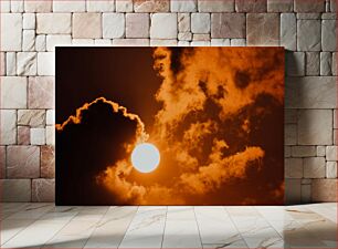 Πίνακας, Dramatic Sunset Δραματικό ηλιοβασίλεμα