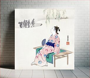 Πίνακας, Dreaming of Marriage (1900–1910) by Ogata Gekko