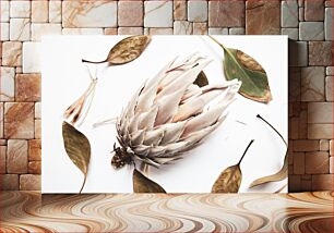 Πίνακας, Dried Flower and Leaves Arrangement Σύνθεση αποξηραμένων λουλουδιών και φύλλων
