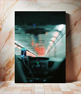 Πίνακας, Driving Through the Tunnel Οδήγηση μέσα από το τούνελ