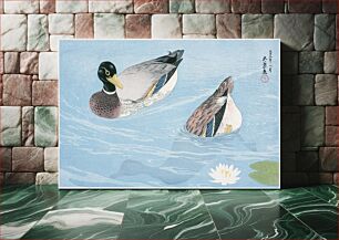 Πίνακας, Ducks (1920) by Goyō Hashiguchi