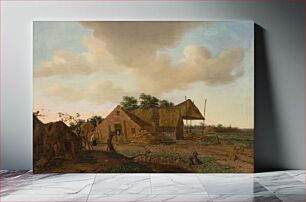 Πίνακας, Dutch farmhouse by Emanuel Murant