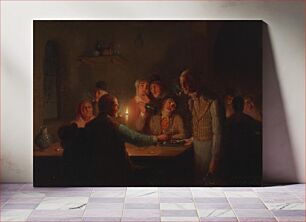 Πίνακας, Dutch Tavern Scene by Johann Mongles Culverhouse