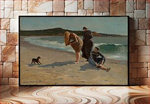 Πίνακας, Eagle Head, Manchester, Massachusetts (High Tide) by Winslow Homer