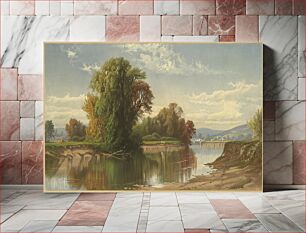 Πίνακας, Early autumn on Esopus Creek
