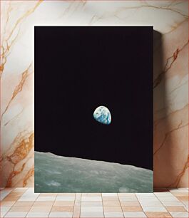 Πίνακας, Earthrise from the Moon Ανατολή της Γης από τη Σελήνη