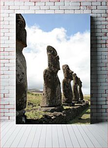 Πίνακας, Easter Island Moai Statues Αγάλματα Μοάι Νησί του Πάσχα