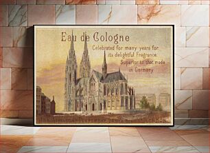 Πίνακας, Eau de Cologne, celebrated for many years for its delightful fragrance. Superior to that made in Germany