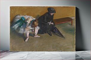 Πίνακας, Edgar Degas - Waiting