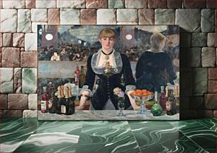 Πίνακας, Edouard Manet, A Bar at the Folies-Bergère