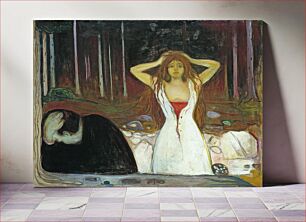 Πίνακας, Edvard Munch's Ashes (1895) s