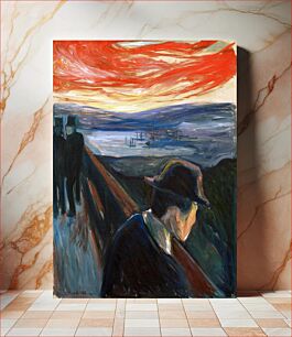 Πίνακας, Edvard Munch's Despair (1892) impressionism art