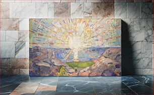 Πίνακας, Edvard Munch's The Sun (1911) s