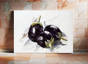 Πίνακας, Eggplants (1927) by Charles Demuth