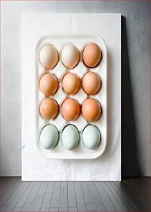 Πίνακας, Eggs in a Tray Αυγά σε δίσκο