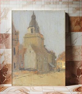Πίνακας, Eglise de Ville by Frank Edwin Scott