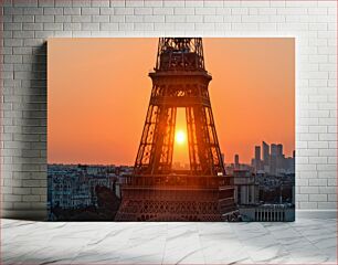 Πίνακας, Eiffel Tower at Sunset Πύργος του Άιφελ στο ηλιοβασίλεμα