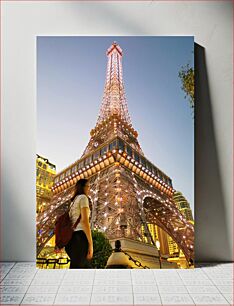Πίνακας, Eiffel Tower in the Evening Πύργος του Άιφελ το βράδυ