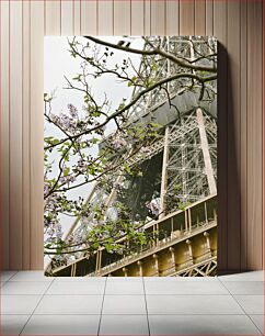 Πίνακας, Eiffel Tower with Blossoming Tree Πύργος του Άιφελ με το ανθισμένο δέντρο