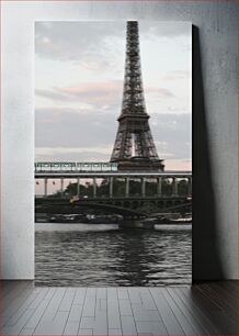 Πίνακας, Eiffel Tower with Train Πύργος του Άιφελ με τρένο