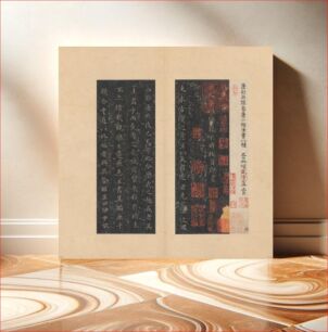 Πίνακας, Eight Kinds of Jin and Tang Writings in Small Standard Script