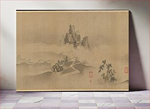 Πίνακας, Eight Views of the Xiao and Xiang Rivers by Kano Tsunenobu, Japanese (late 17th–early 18th century)