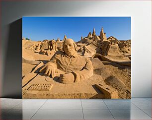Πίνακας, Elaborate Sand Sculpture Περίτεχνο γλυπτό στην άμμο