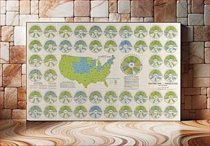 Πίνακας, Election map of the United States with 49 novel diagrams