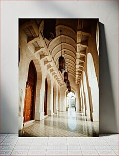 Πίνακας, Elegant Archway Corridor Elegant Archway Corridor