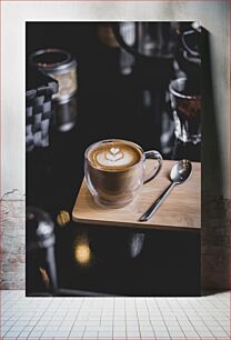 Πίνακας, Elegant Coffee Cup Κομψό φλιτζάνι καφέ