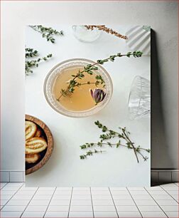 Πίνακας, Elegant Herbal Drink Κομψό ρόφημα βοτάνων