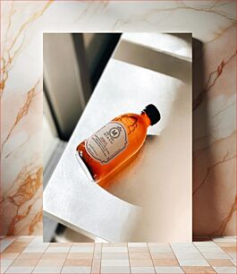 Πίνακας, Elegant Luxe Beverage Bottle Κομψό μπουκάλι ποτών πολυτελείας