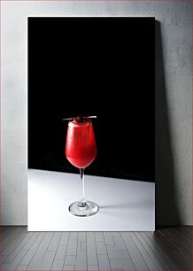 Πίνακας, Elegant Red Cocktail Κομψό κόκκινο κοκτέιλ
