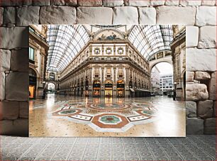 Πίνακας, Elegant Shopping Arcade Κομψό Shopping Arcade