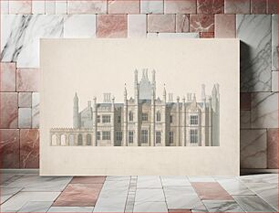 Πίνακας, Elevation of a Proposed Design for Cambridge Colleges