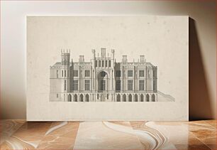 Πίνακας, Elevation of a Proposed Design for Cambridge Colleges