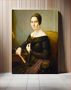 Πίνακας, Elizabeth Oakes Prince Smith (Mrs. Seba Smith) (c. 1845) by John Wesley Paradise