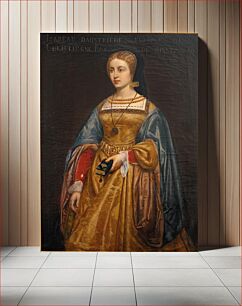Πίνακας, Elizabeth, Queen of Christian II by Poul Hagelstein